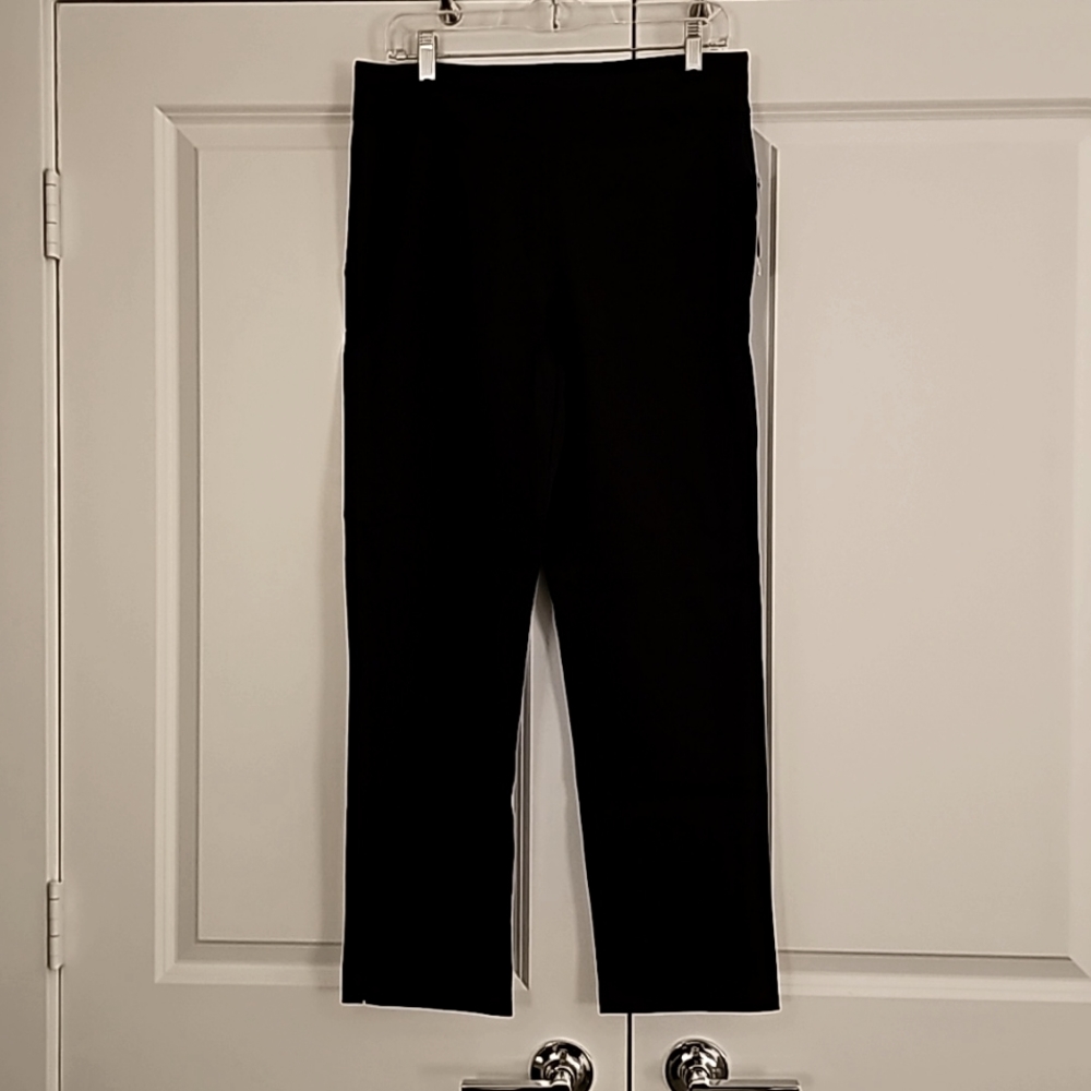 Black pants by Counterparts. Size 12. Pull on slacks with no pockets.